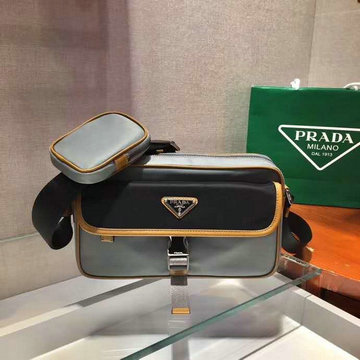 プラダ PRADA 025-D2VH074PHK　2020年最新入荷 トートバッグ 2way 斜め掛け ショルダーバッグ メンズかばん メッセンジャーバッグ ナイロン