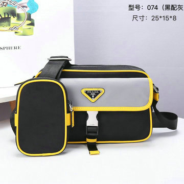 プラダ PRADA 025-PD2VH074PKH　2020年最新入荷 トートバッグ 2way 斜め掛け ショルダーバッグ メンズかばん メッセンジャーバッグ ナイロン