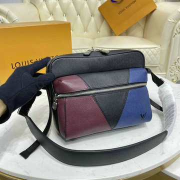 ルイヴィトン LOUISVUITTON 057-M30703 2020最新入荷 アウトドア メッセンジャー PM 斜め掛け ショルダーバッグ メンズかばん タイガレザー