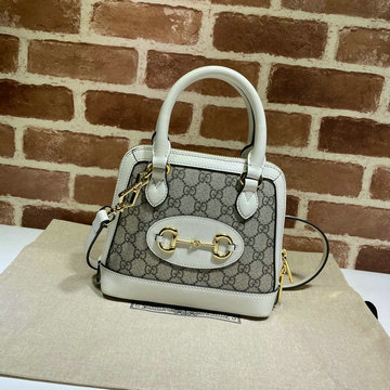 商品名称：グッチ GUCCI 057-GG640716B 2020最新入荷 ホースビット 1955 ミニ トップハンドルバッグ トートバッグ 斜め掛け ショルダーバッグ レディースかばん カーフレザー