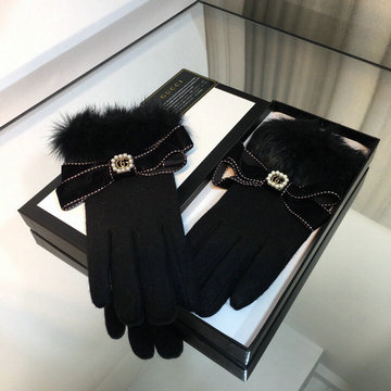 グッチ GUCCI JS-STGG20001 2020年最新入荷 手袋 レディース グローブ 冬 防寒 黒
