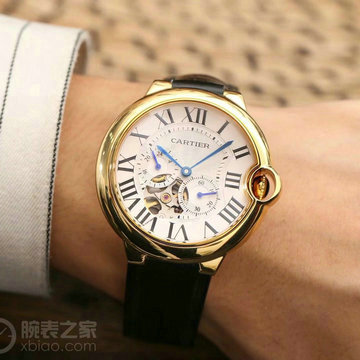 カルティエ CARTIER ZX-CAT20052CW 2020年最新入荷 バロン ブルー ドゥ ウォッチ メンズ 腕時計 男性用 時計 本革ベルト オートマチック 機械式ムーブメント