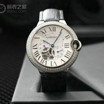 カルティエ CARTIER ZX-CAT20052CZ 2020年最新入荷 バロン ブルー ドゥ ウォッチ メンズ 腕時計 男性用 時計 本革ベルト オートマチック 機械式ムーブメント