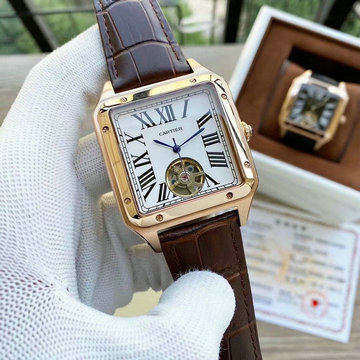 カルティエ CARTIER ZX-CAT20054 2020年最新入荷 パンテール ドゥ ウォッチ メンズ 腕時計 男性用 時計 本革ベルト オートマチック 機械式ムーブメント