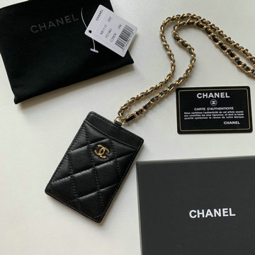 シャネル CHANEL JS-CH81110YJK　2021年最新入荷 チェーン カードケース ワーキングカードポケット ラムスキン