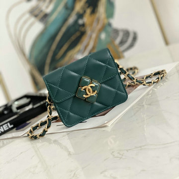 シャネル CHANEL JS-CH81129GL　2021年最新入荷 チェーンウォレット 小銭入れ 短財布 斜め掛け ショルダーバッグ クロスボディバッグ レディースかばん ラムスキン