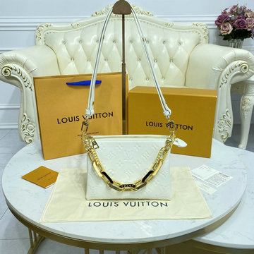 商品名称：ルイヴィトン LOUISVUITTON 057-M57793X　2021年最新入荷 クッサン ミニ ショルダーバッグ クロスボディバッグ レディースかばん モノグラム パターン ラムレザー