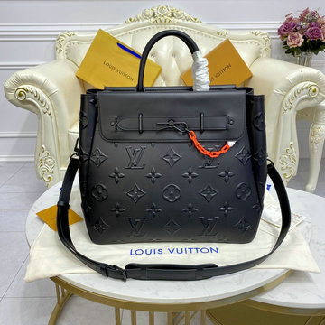 ルイヴィトン LOUISVUITTON 057-M58710　2021年最新入荷 スティーマー トートバッグ ハンドバッグ 2way ショルダーバッグ カウハイドレザー
