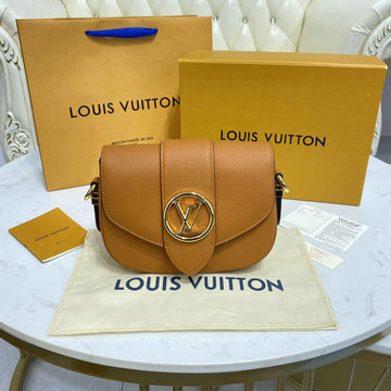 ルイヴィトン LOUISVUITTON 057-M58729　2021年最新入荷 LV ポンヌフ ソフト PM 斜め掛け ショルダーバッグ クロスボディバッグ レディースかばん グレインカーフレザー