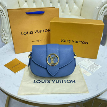 ルイヴィトン LOUISVUITTON 057-M58964　2021年最新入荷 LV ポンヌフ ソフト PM 斜め掛け ショルダーバッグ クロスボディバッグ レディースかばん グレインカーフレザー