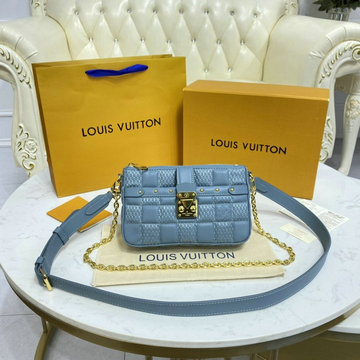 ルイヴィトン LOUISVUITTON 057-M59049L　2021年最新入荷 ポシェット トロカ 斜め掛け ショルダーバッグ クロスボディバッグ レディースかばん ラムレザー