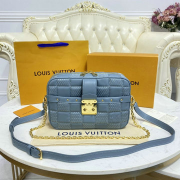 ルイヴィトン LOUISVUITTON 057-M59115　2021年最新入荷 ポシェット トロカ MM 斜め掛け ショルダーバッグ クロスボディバッグ レディースかばん ラムレザー