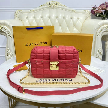 ルイヴィトン LOUISVUITTON 057-M59118　2021年最新入荷 ポシェット トロカ MM 斜め掛け ショルダーバッグ クロスボディバッグ レディースかばん ラムレザー