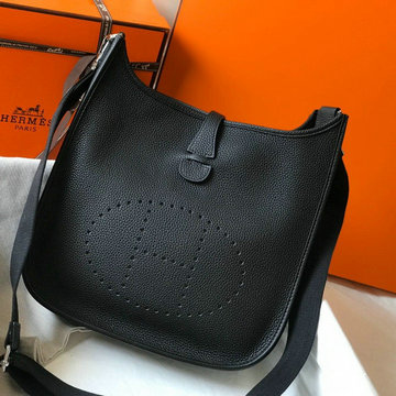 商品名称：エルメスHERMES 063-HEL29CYBK　2021最新入荷 エヴリン 28cm 斜めがけ ショルダーバッグ クロスボディバッグ レディースかばん clemenceレザー