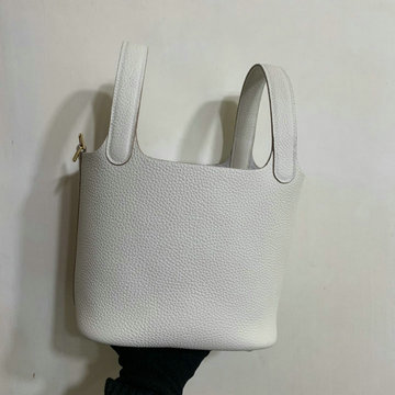 商品名称：エルメス HERMES 063-H060992LBS　2021年最新入荷 ピコタン バケットバッグ トートバッグ ハンドバッグ ショッピングバッグ レディースかばん TCレザー