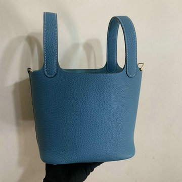 商品名称：エルメス HERMES 063-H060992LNL　2021年最新入荷 ピコタン バケットバッグ トートバッグ ハンドバッグ ショッピングバッグ レディースかばん TCレザー