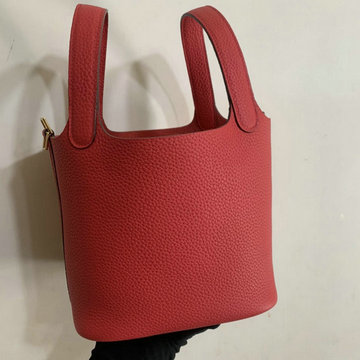 商品名称：エルメス HERMES 063-H060992LRD　2021年最新入荷 ピコタン バケットバッグ トートバッグ ハンドバッグ ショッピングバッグ レディースかばん TCレザー