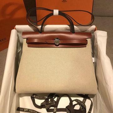 エルメス HERMES 063-H068675CXR　2021年最新入荷 エールバッグ ミニ トップハンドルバッグ トートバッグ 2way ショルダーバッグ 男女兼用 ビジネスバッグ