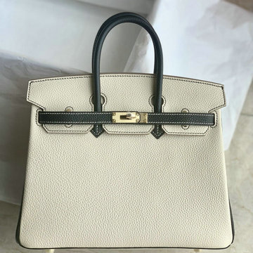 エルメス HERMES 063-HBK25LLJBK　2021年最新入荷 バーキンバッグ トップハンドルバッグ トートバッグ ハンドバッグ レディースかばん togo革