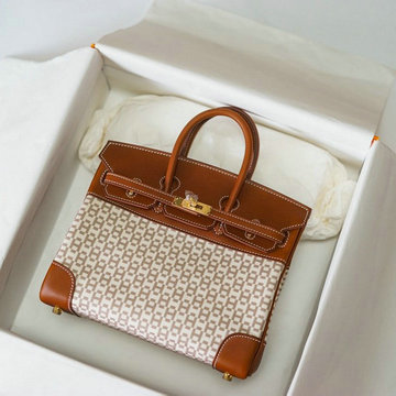 エルメス HERMES 063-HBK25PBJJZ　2021年最新入荷 バーキンバッグ トップハンドルバッグ トートバッグ ハンドバッグ レディースかばん Barenia革