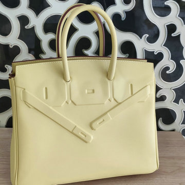 商品名称：エルメス HERMES 063-HBK25HBQMH　2021年最新入荷 シャドーバーキン 25 トップハンドルバッグ トートバッグ ハンドバッグ レディースかばん Barenia革