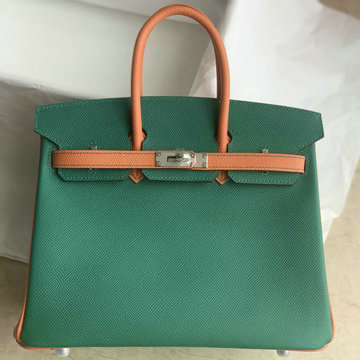 エルメス HERMES 063-HBK25SLYGC　2021年最新入荷 バーキンバッグ トップハンドルバッグ トートバッグ ハンドバッグ レディースかばん エプソン