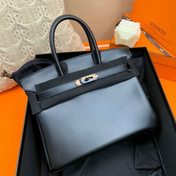 エルメス HERMES 063-HBK30BXYBK　2021年最新入荷 バーキンバッグ トップハンドルバッグ トートバッグ ハンドバッグ レディースかばん BOX革