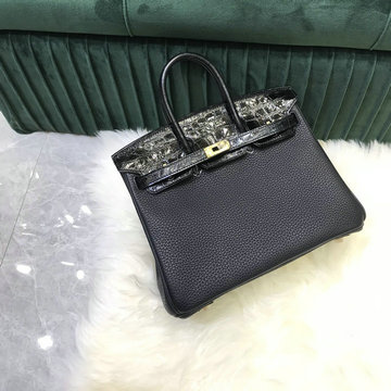 商品名称：エルメス HERMES 063-HBK25ETJBK 2021年最新入荷 バーキンバッグ トップハンドルバッグ トートバッグ ハンドバッグ レディースかばん TOGO革