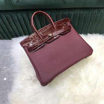 商品名称：エルメス HERMES 063-HBK25ETJZH 2021年最新入荷 バーキンバッグ トップハンドルバッグ トートバッグ ハンドバッグ レディースかばん TOGO革