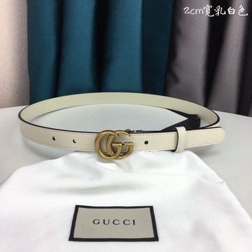 グッチ GUCCI 057-GG409417JBS　2021年最新入荷 GGマーモント スリムベルト ダブルG バックル カーフスキン