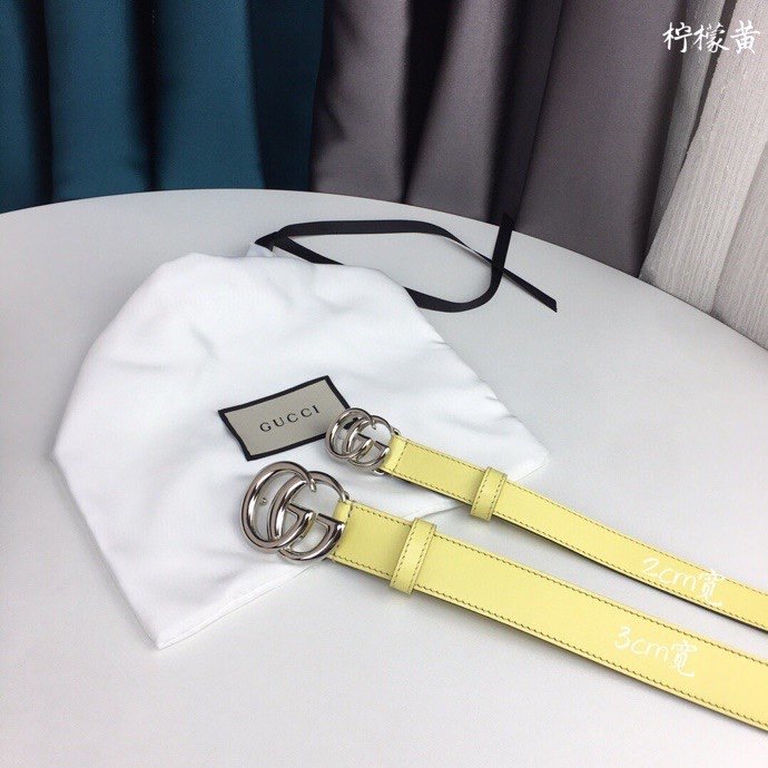 商品名称：グッチ GUCCI 057-GG409417YNH　2021年最新入荷 GGマーモント スリムベルト ダブルG バックル カーフスキン