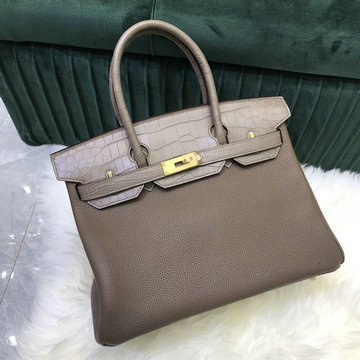 エルメス HERMES 063-HBK30ETJSH2021年最新入荷 バーキンバッグ トップハンドルバッグ トートバッグ ハンドバッグ レディースかばん TOGO革
