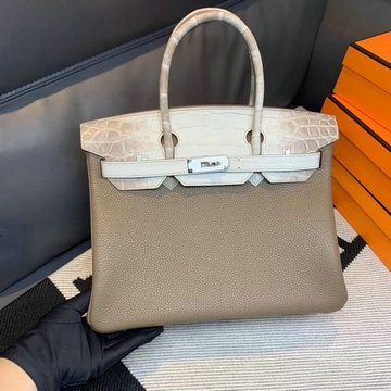 商品名称：エルメス HERMES 2063-HBK30ETYHB 021年最新入荷 バーキンバッグ トップハンドルバッグ トートバッグ ハンドバッグ レディースかばん TOGO革