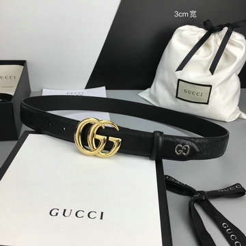 グッチ GUCCI 057-GG474313KGJ　2021年最新入荷 ベルト カーフレザー ダブルG バックル 幅4cm
