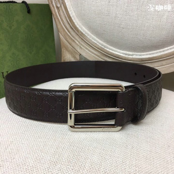 グッチ GUCCI 057-GG449716SF　2021年最新入荷 レザーベルト カーフスキン 幅4cm