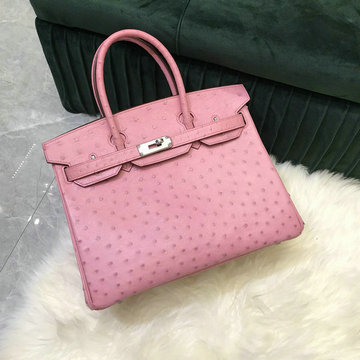 エルメス HERMES 063-HBK30TPYYF 2021年最新入荷 バーキン トップハンドルバッグ トートバッグ ハンドバッグ レディースかばん オーストリッチ革