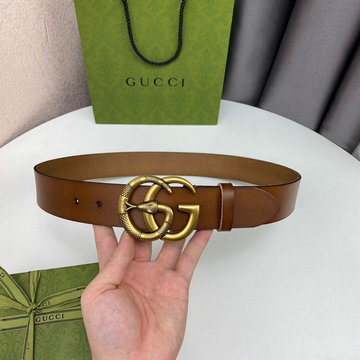 グッチ GUCCI 057-GG480199G　2021年最新入荷 ベルト カーフレザー ダブルG バックル 幅4cm