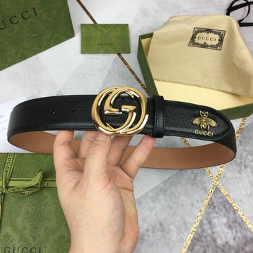 商品名称：グッチ GUCCI 057-GG523307SGJ　2021年最新入荷 ベルト カーフレザー ダブルG バックル 幅4cm
