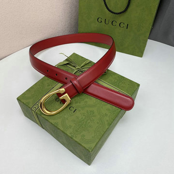 グッチ GUCCI 057-GG655566DJR　2021年最新入荷 スリムベルト カーフレザー Gバックル 幅3cm