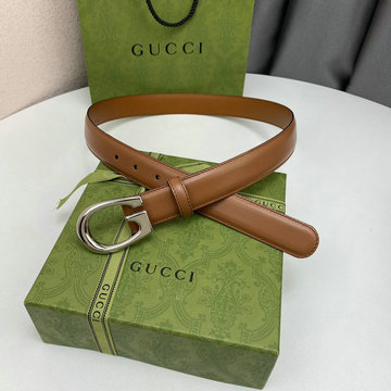グッチ GUCCI 057-GG655566DYZ　2021年最新入荷 スリムベルト カーフレザー Gバックル 幅3cm