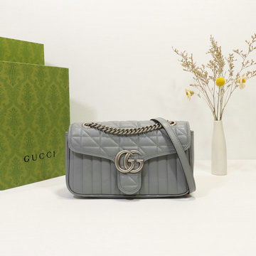 グッチ GUCCI 057-GG443497QHS　2021年最新入荷 GGマーモント スモール 斜め掛け ショルダーバッグ クロスボディバッグ レディースかばん カーフレザー