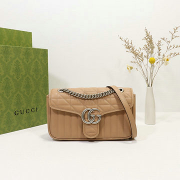 グッチ GUCCI 057-GG443497QXS　2021年最新入荷 GGマーモント スモール 斜め掛け ショルダーバッグ クロスボディバッグ レディースかばん カーフレザー