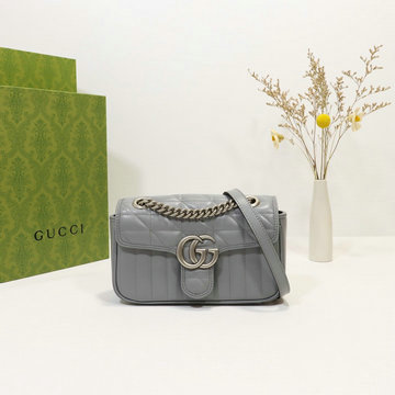 商品名称：グッチ GUCCI 057-GG446744QHS　2021年最新入荷 GGマーモント スモール 斜め掛け ショルダーバッグ クロスボディバッグ レディースかばん カーフレザー