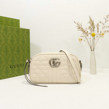 商品名称：グッチ GUCCI 057-GG447632QBS　2021年最新入荷 GGマーモント スモール 斜め掛け ショルダーバッグ クロスボディバッグ レディースかばん カーフレザー
