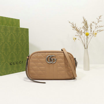 商品名称：グッチ GUCCI 057-GG447632QXS　2021年最新入荷 GGマーモント スモール 斜め掛け ショルダーバッグ クロスボディバッグ レディースかばん カーフレザー