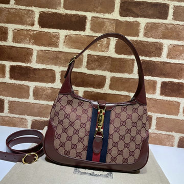 商品名称：グッチ GUCCI 057-GG636706BJH　2021年最新入荷 ジャッキー 1961 スモール ホーボーバッグ トートバッグ ショルダーバッグ キャンパス