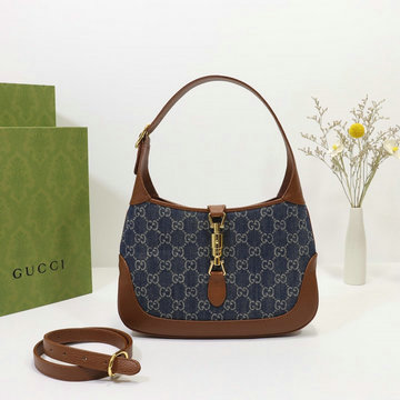 グッチ GUCCI 057-GG636706BNL　2021年最新入荷 ジャッキー 1961 スモール ホーボーバッグ トートバッグ ショルダーバッグ キャンパス