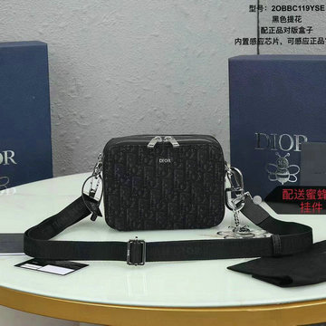 クリスチャンディオール CHRISTIAN DIOR JS-CD2119BK　2020最新入荷 ショルダーストラップポーチ 斜め掛け ショルダーバッグ スクエアバッグ クロスボディバッグ