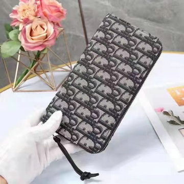 クリスチャンディオール CHRISTIAN DIOR 025-CDS21001　2020最新入荷 ロングジップウォレット ファスナー長財布 カードケース 札入れ 小銭入れ
