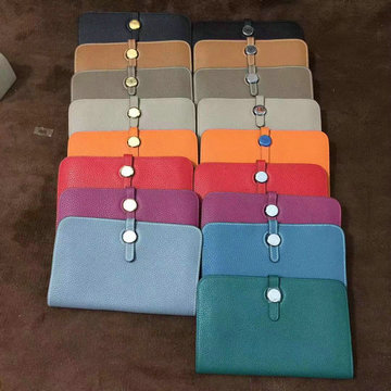 商品名称：エルメス HERMES 063-HE509TCLG　2021年最新入荷 ドゴン ロングウォレット 二つ折り長財布 パスポート 小銭入れ TCレザー